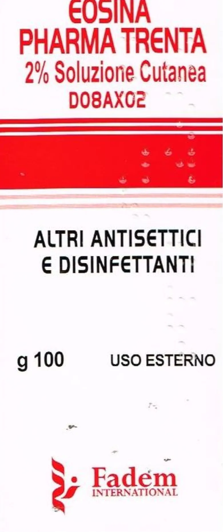 Eosina Pharma Trenta 2% disinfettante cutaneo soluzione 100g