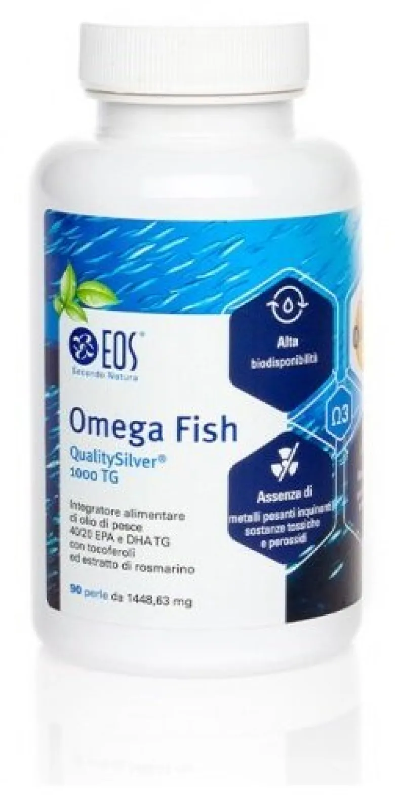 Eos Omega Fish utile per il controllo del colesterolo 90 perle