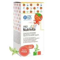Eos Pro Kids Nutriva integratore a base di vitamine per bambini 300ml gusto pesca