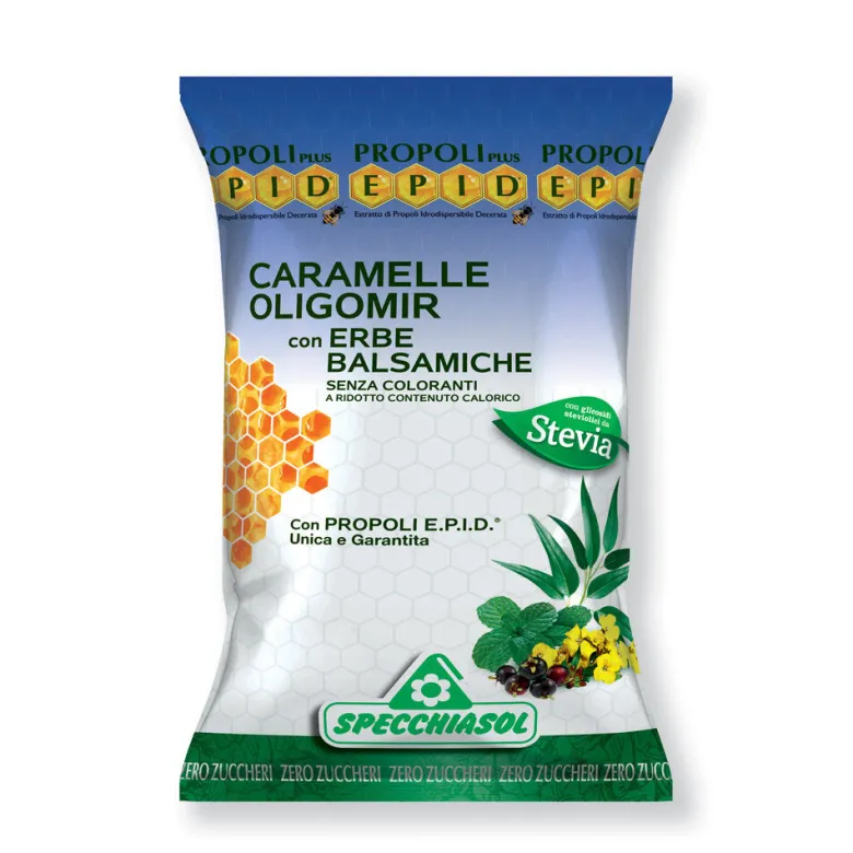 Epid Oligomir Caramelle Balsamiche senza zucchero 24 caramelle