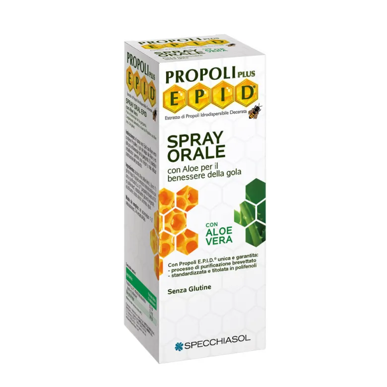 Epid Propoli Plus Spray Orale con aloe vera 15 ml