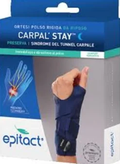 Epitact Carpal Stay ortesi polso rigida da riposo TG M per mano destra