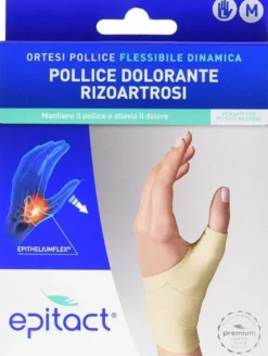 Epitact Ortesi propriocettiva flessibile pollice dolorante rizoartrosi mano sinistra Taglia L 1 pezz