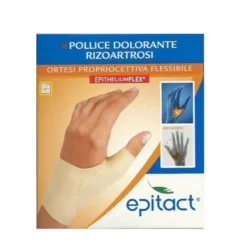 EpitactOrtesi propriocettiva flessibile - pollice dolorante rizoartrosi mano sinistra Taglia S da