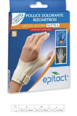 Epitact Pollice dolorante rizoartrosi notte mano sinistra TG M