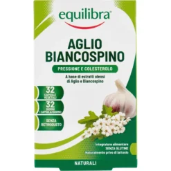 Equilibra Aglio Biancospino 32 perle vegetali