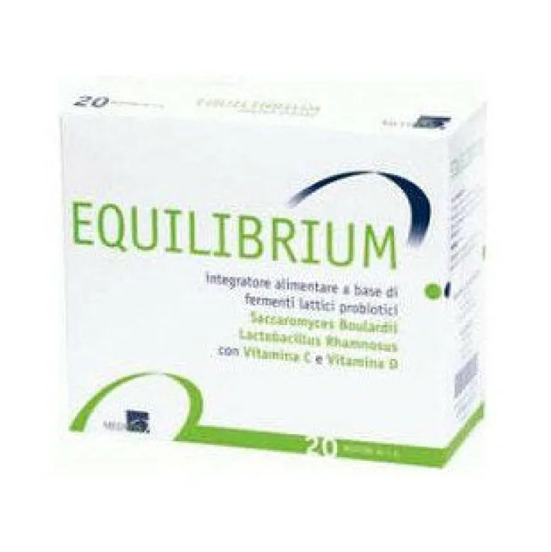 Equilibrium Integratore Alimentare Fermenti Lattici Difese Immnunitarie Antiossidante 20 Bustine Nf