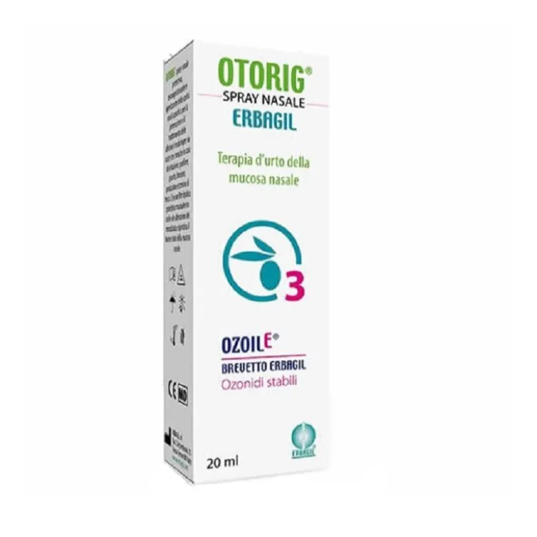 Erbagil Otorig Spray Nasale decongestionante e igienizzante 20ml