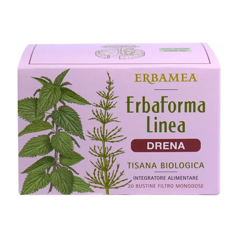 Erbamea Erbaforma Linea Drena tisana biologica 20 bustine filtro