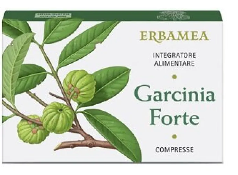 Erbamea Garcinia Forte utile per il controllo del peso corporeo 30 compresse