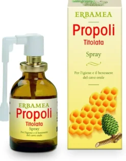 Erbamea Propoli Titolata per l'igiene e il benessere del cavo orale Spray 30ml