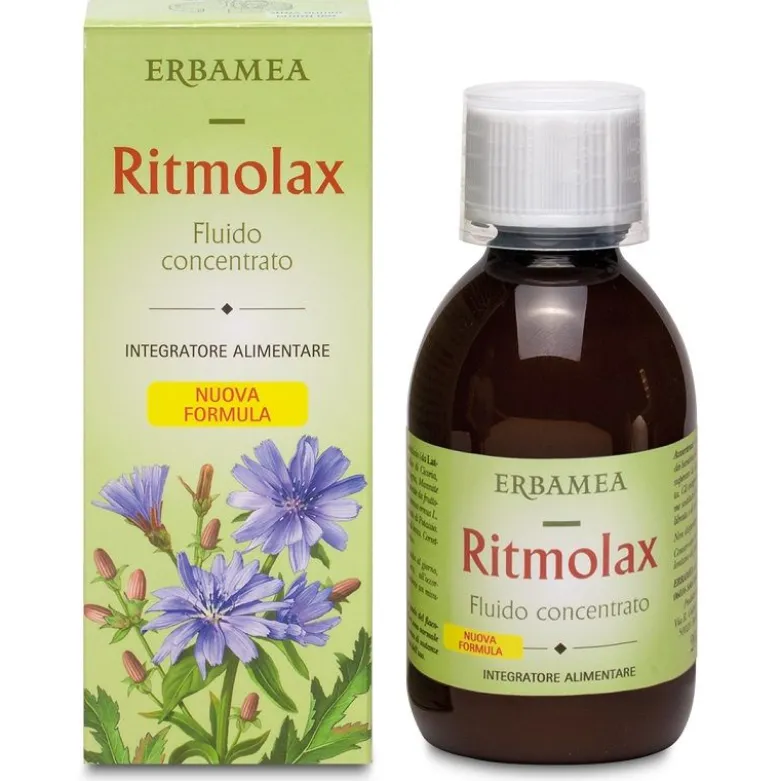 Erbamea Ritmolax Fluido Concetrato migliora il transito intestinale 200ml gusto frutti di bosco