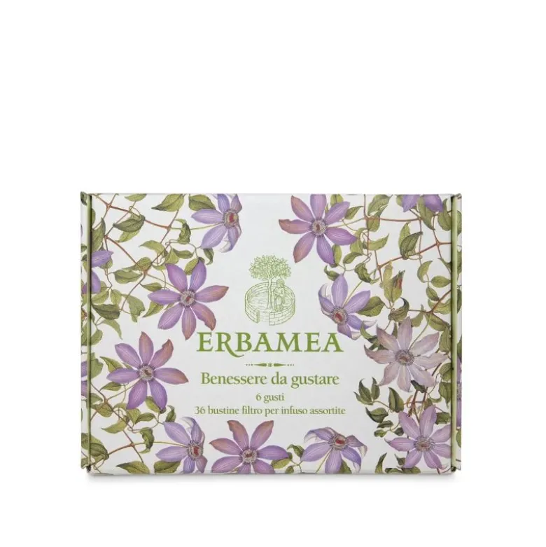 Erbamea Scatola Regalo Benessere Da Gustare Infusi 36 Bustine