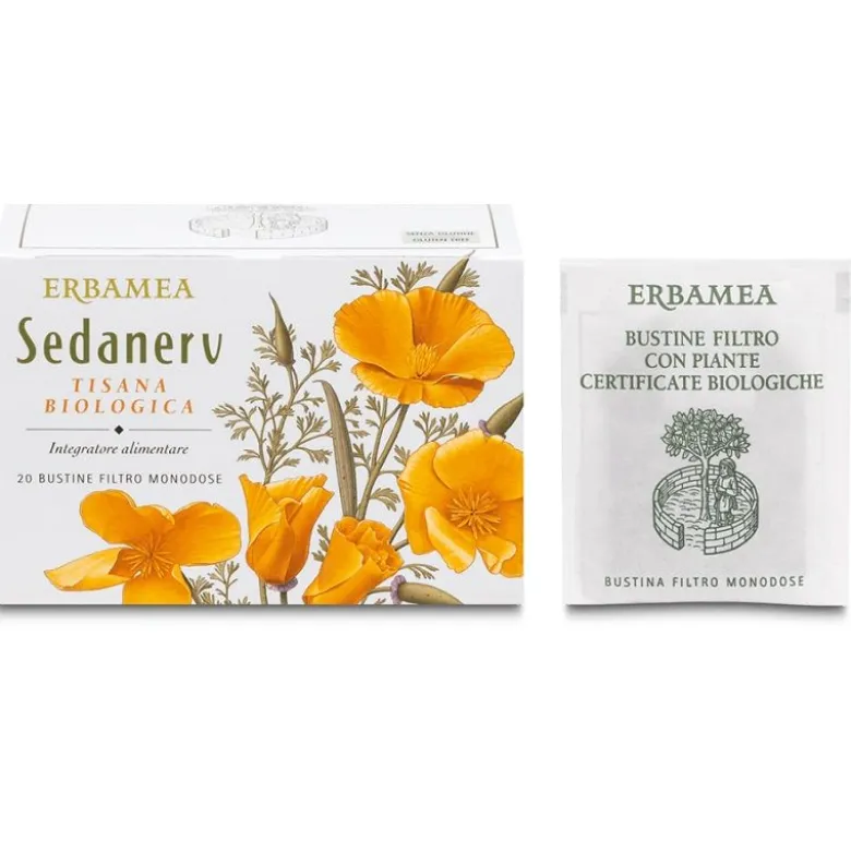 Erbamea Sedanerv Tisana integratore alimentare 20 bustine filtro