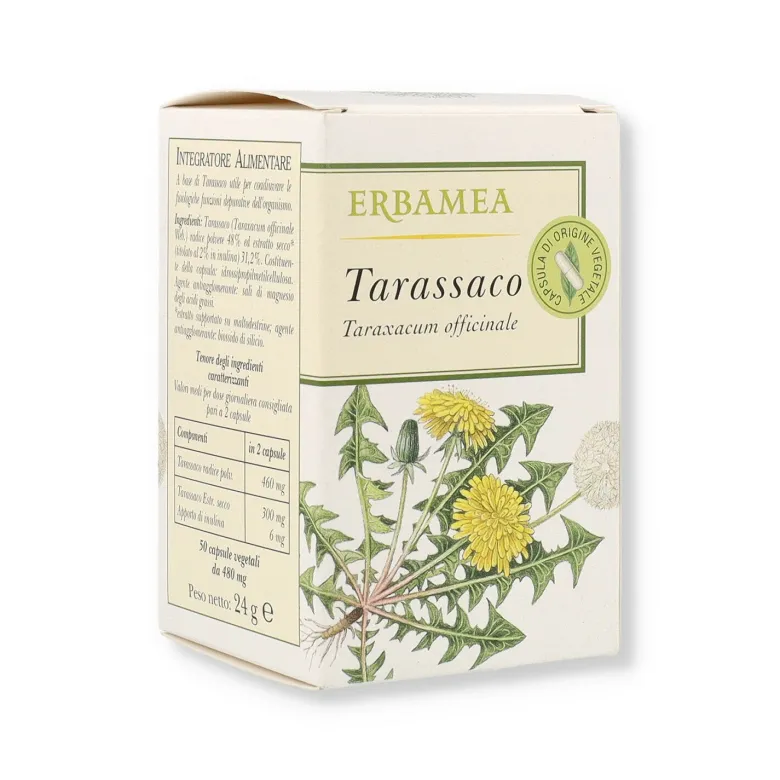 Erbamea Tarassaco 50 Capsule Vegetali