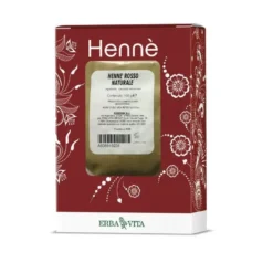 Erba Vita Henne Colorante Capelli Rosso Naturale 100g