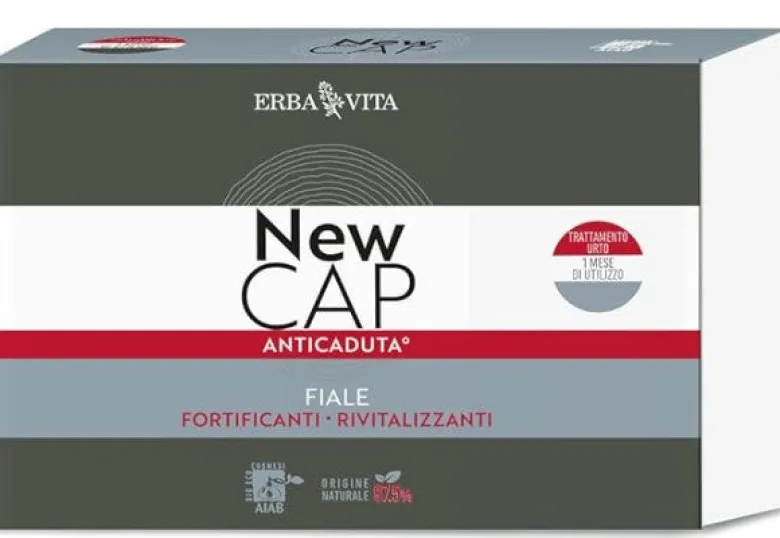 Erba Vita New Cap Fiale Anticaduta 12 Fiale da 10 ml