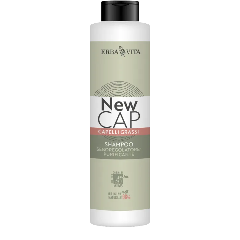 Erba Vita New Cap Shampoo Capelli Grassi 250ml