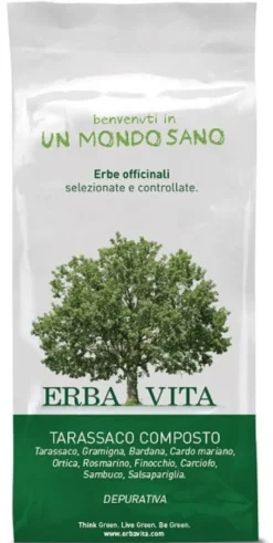 Erba Vita Tarassaco Composto Per Tisane 100g