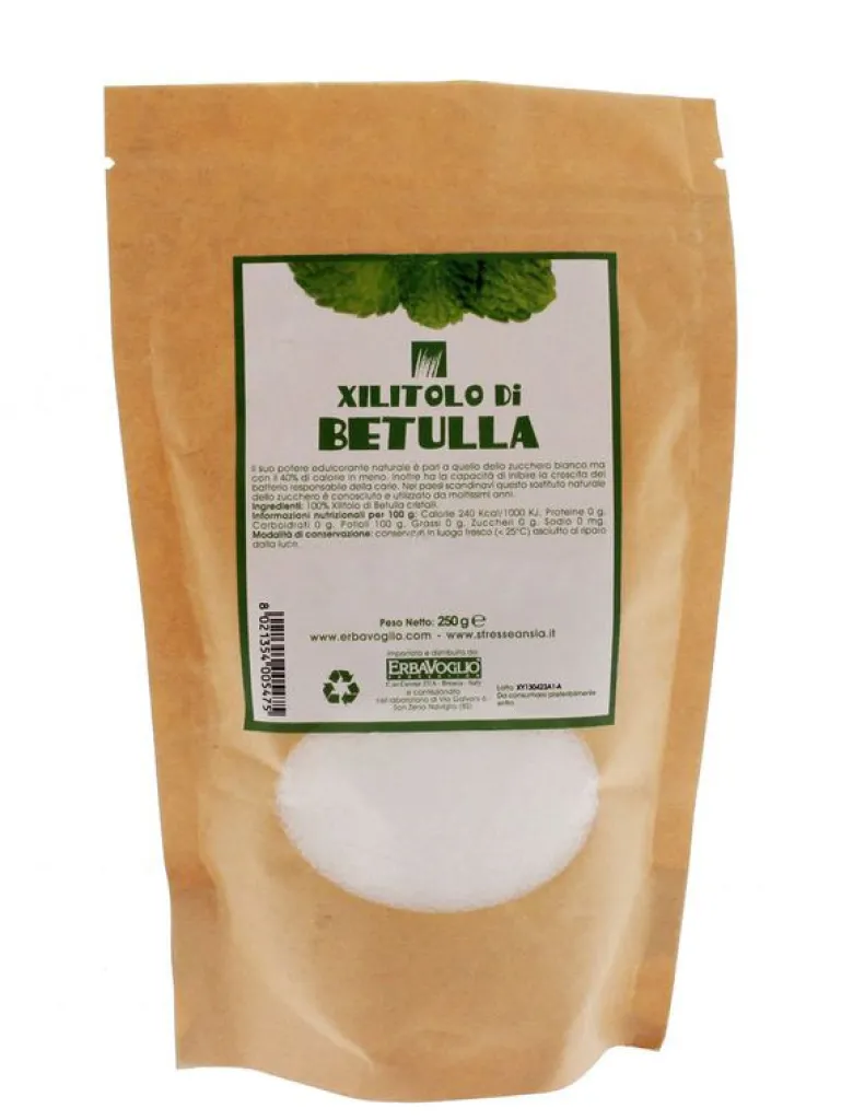 ErbaVoglio Xilitolo di Betulla edulcorante naturale 250g
