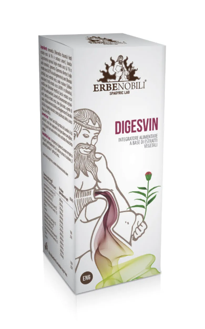 Erbe Nobili Digesvin 60 compresse erbe nobili