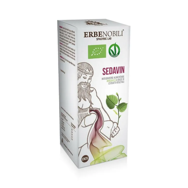 Erbe Nobili Sedavin integratore per disturbi psico somatici 50 ml
