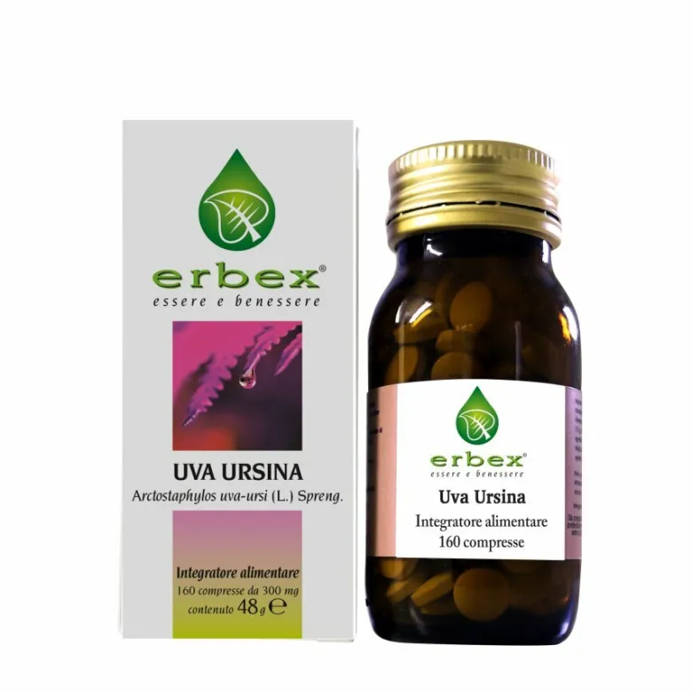 Erbex Uva Ursina 160 Compresse