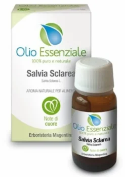 Erboristeria Magentina Salvia Sclarea Olio Essenziale 10ml