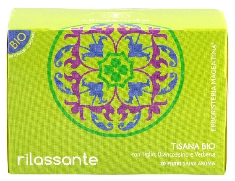 Erboristeria Magentina Tisana Rilassante Bio 20 Filtri