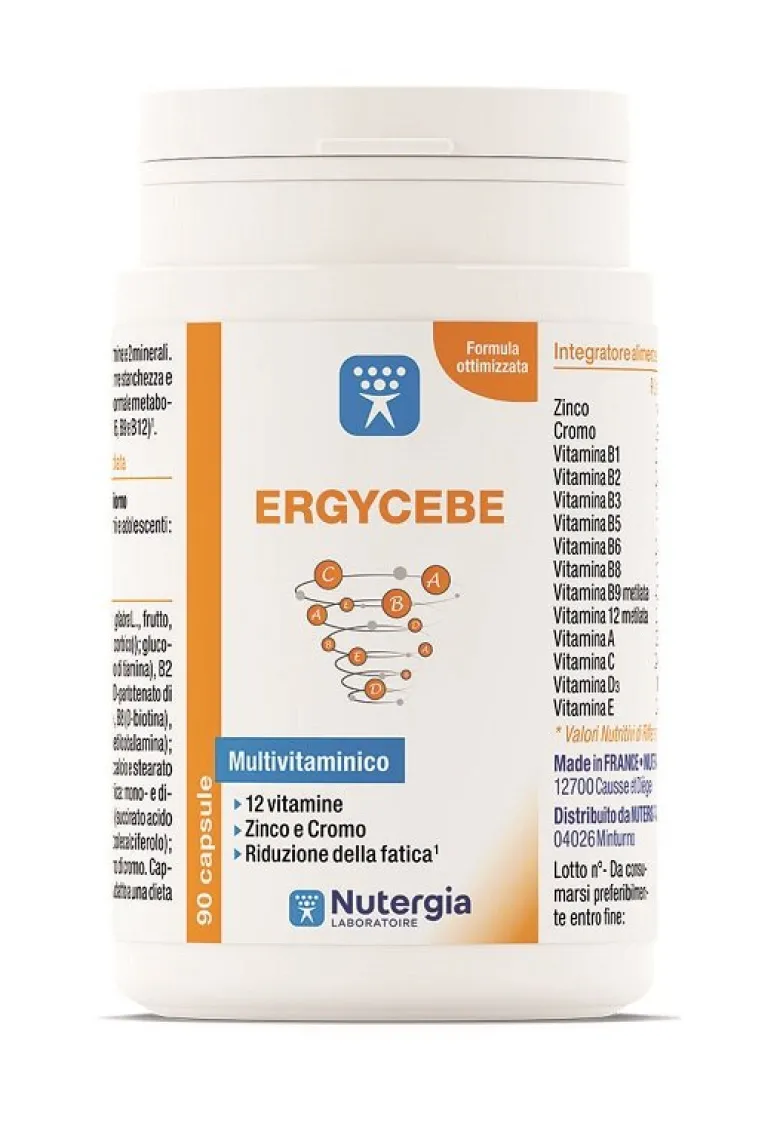 Ergycebe integratore multivitaminico 90 capsule