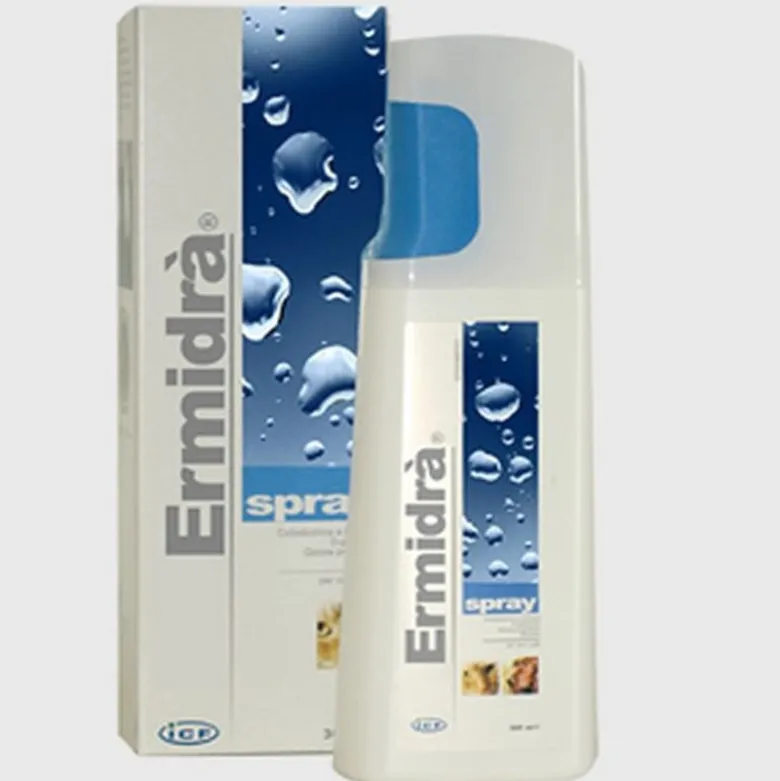 Ermidrà Spray Idratante Cani/Gatti 300ml - Pelle Sana e Idratata