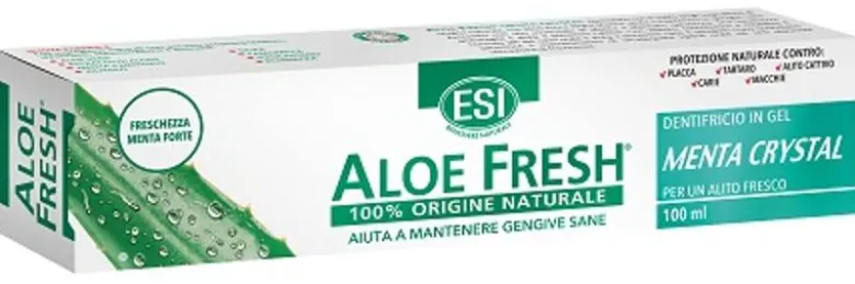 Esi Aloe Fresh Menta Crystal Dentifricio In Gel 100ml