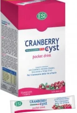 Esi Cranberry Cyst Pocket Drink 16 Buste