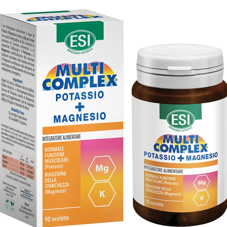 Esi Multicomplex Potassio + Magnesio 90 Ovalette