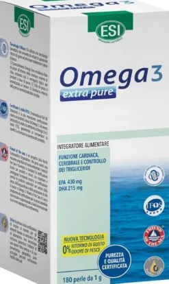 Esi Omega 3 Extra Pure 180 Perle - Integratore di Qualità