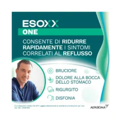 Esoxx One 20 Bustine Stick Pack 10ml - Sollievo Reflusso