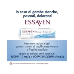 Essaven Gel C.M 1% + 0,8% 80 Grammi