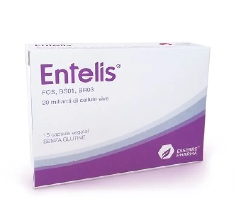 Esserre Pharma Entelis Utile Per La Flora Batterica Intestinale 15 Capsule Vegetali
