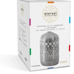 Etereal Lampada Diffusore Arabesque Argento Per Ambiente 1 Pezzo