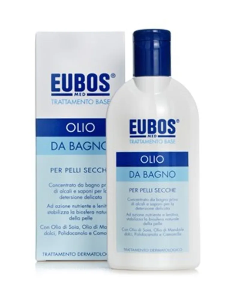 Eubos Olio da bagno leggermente schiumoso 200ml