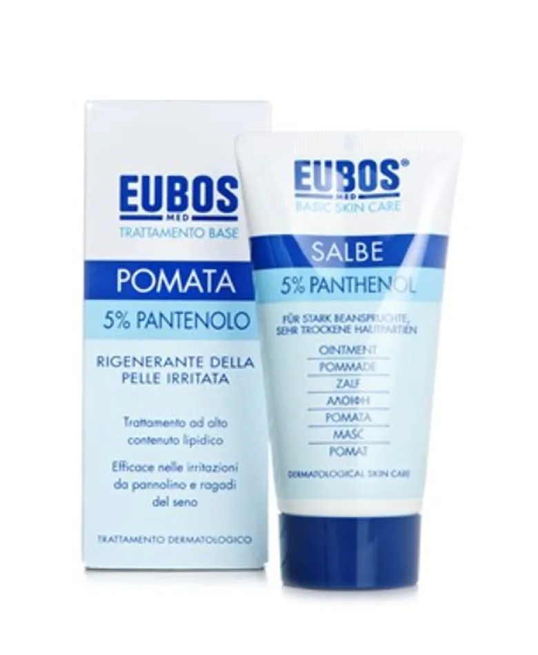 Eubos Pomata 5% Pantenolo rigenerante della pelle irritata 75ml
