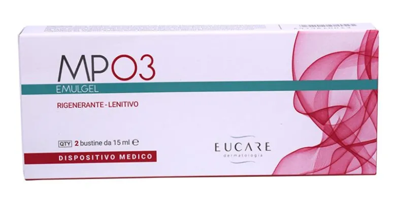 Eucare MPO3 Emugel rigenerante lenitivo 2 bustine da 15ml