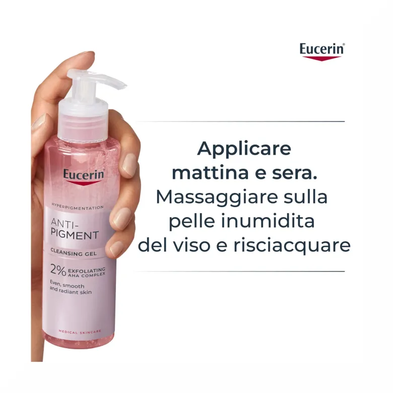 Eucerin Antipigment Gel Detergente Viso 200ml