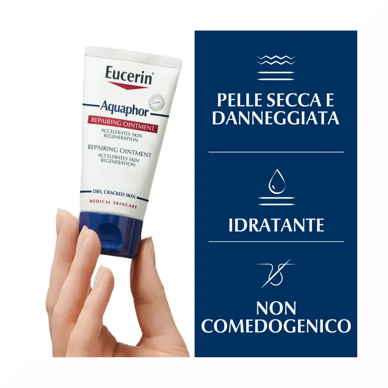 Eucerin Aquaphor Crema Riparatrice Pelli Danneggiate 45 ml