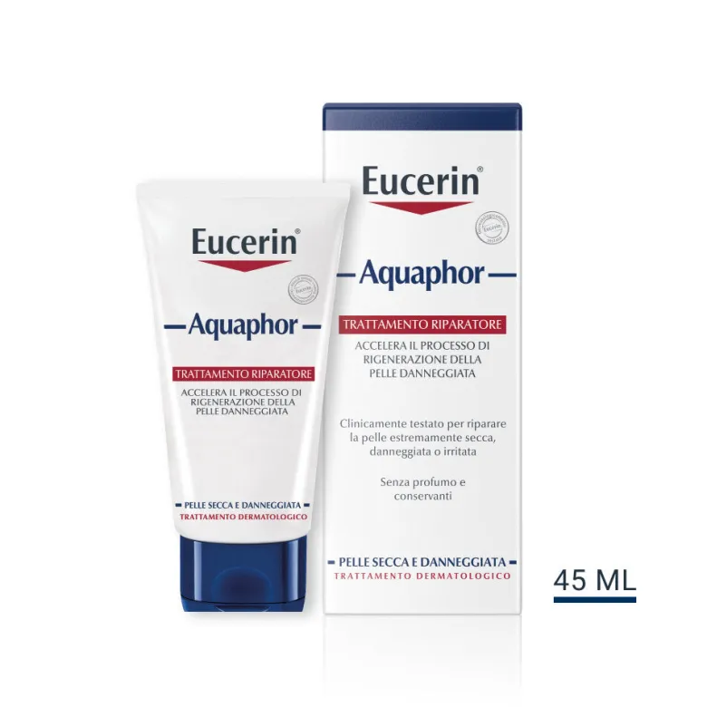 Eucerin Aquaphor Crema Riparatrice Pelli Danneggiate 45 ml