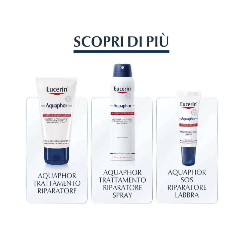Eucerin Aquaphor Crema Riparatrice Pelli Danneggiate 45 ml