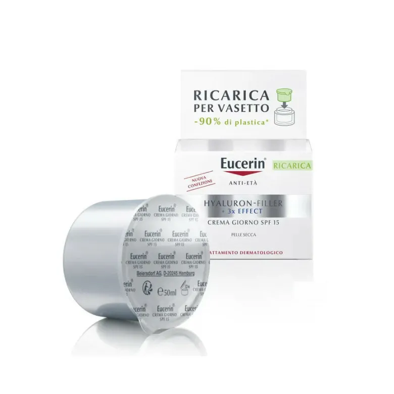 Eucerin Hyaluron-Filler Crema Giorno SPF 15 per Pelli Secche