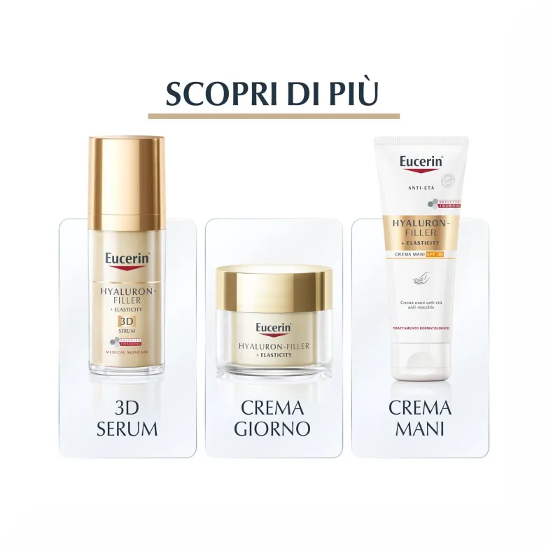 Eucerin Hyaluron-Filler + Elasticity Crema Corpo 200ml