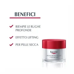 Eucerin Hyaluron-Filler + Volume-Lift Giorno Pelli Secche