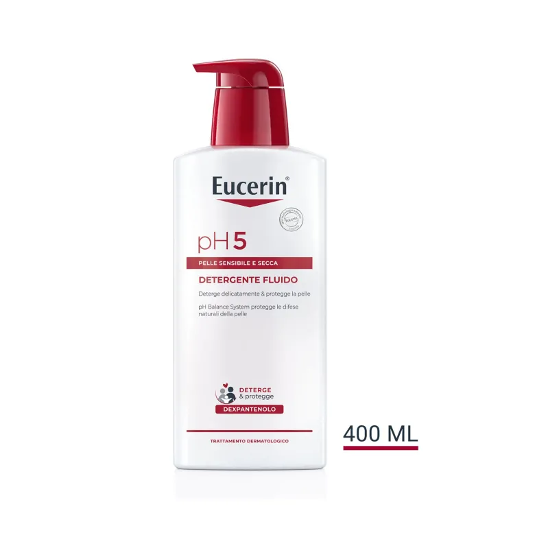 Eucerin pH5 Detergente fluido pelli sensibili 400ml